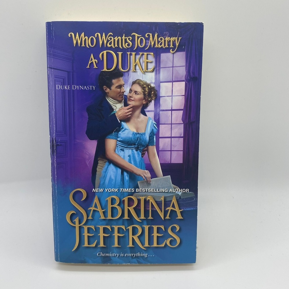Sabrina Jeffries Who Wants to Marry a Duke Adult OS Purple Good Duke Dynasty